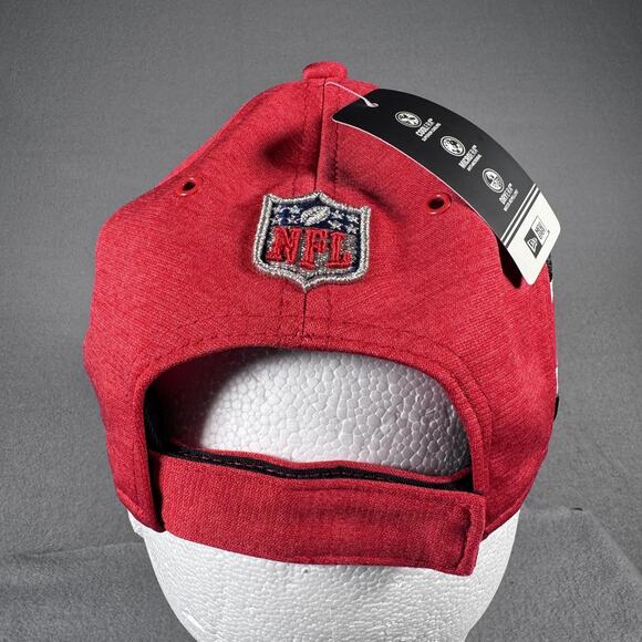 New Era 9FORTY Atlanta Falcons Women Adjustable NFL On Field Sideline Hat Red - Picture 7 of 13